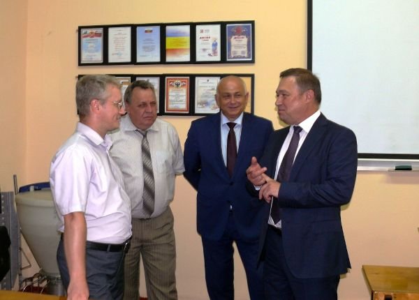 Первый заместитель губернатора Виктор Гончаров посетил Донской ГАУ с рабочим визитом