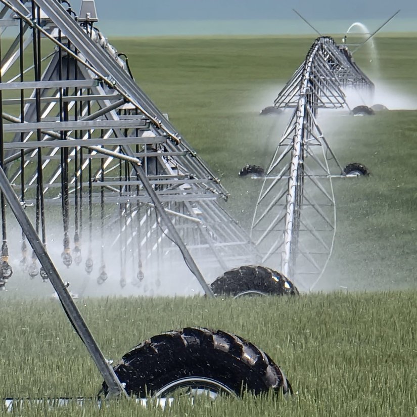 Круговая дождевальная машина Каскад 571 метр (секторная)