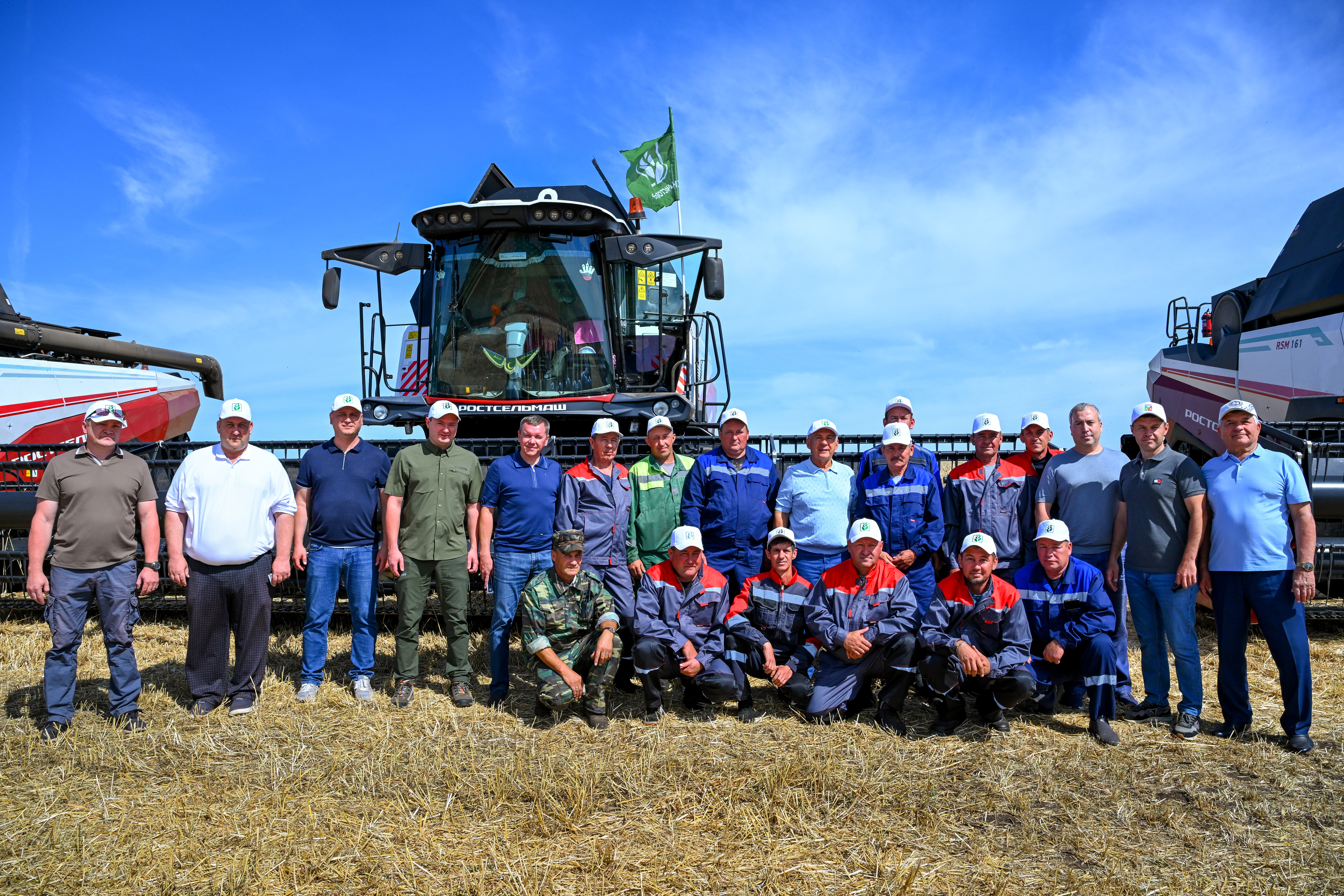 Рустам Минниханов и Марат Зяббаров посетили Аксубаевский район Татарстана