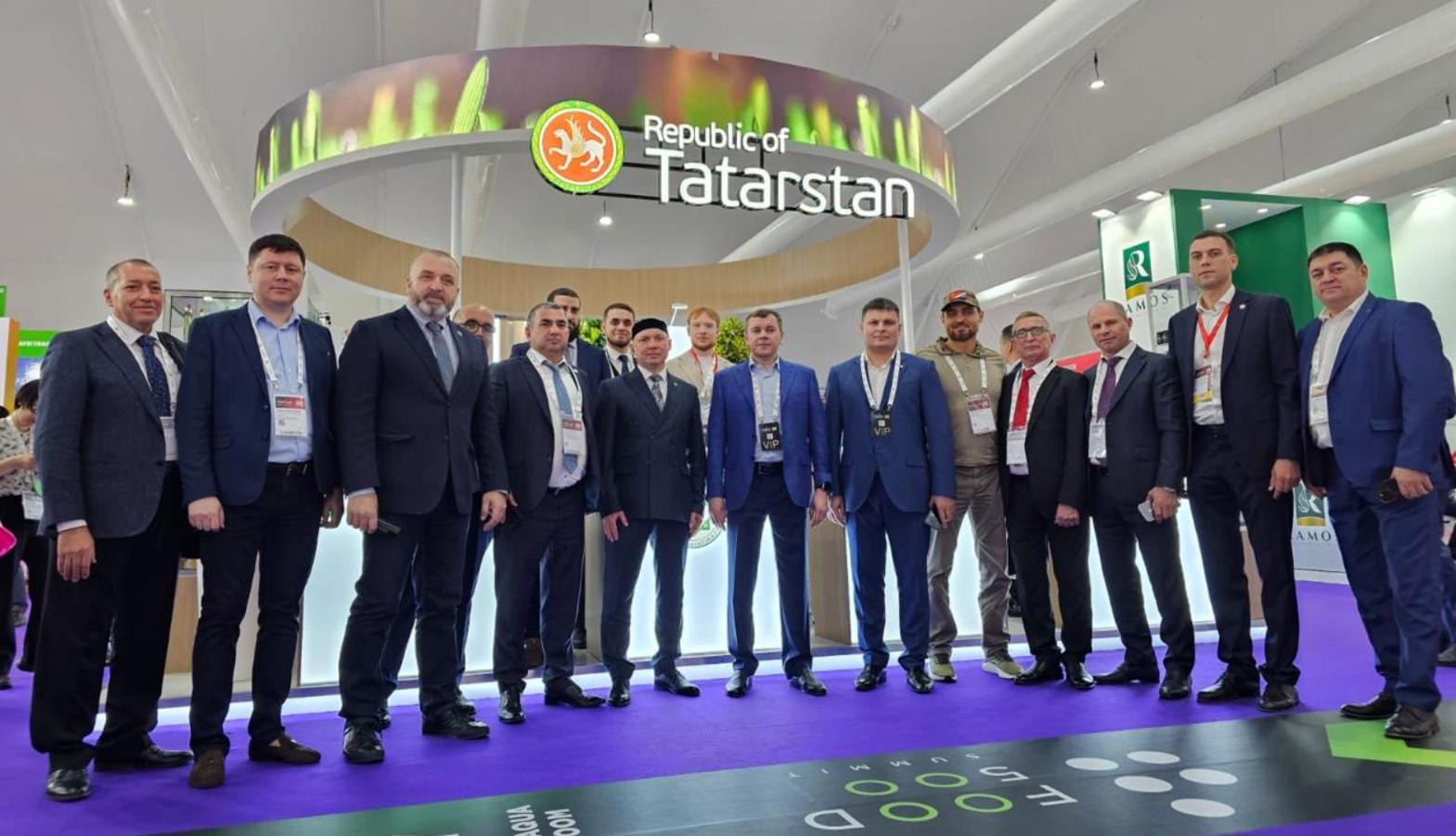 Экспозиция Республики Татарстан представлена на выставке пищевой промышленности «Gulfood 2025»