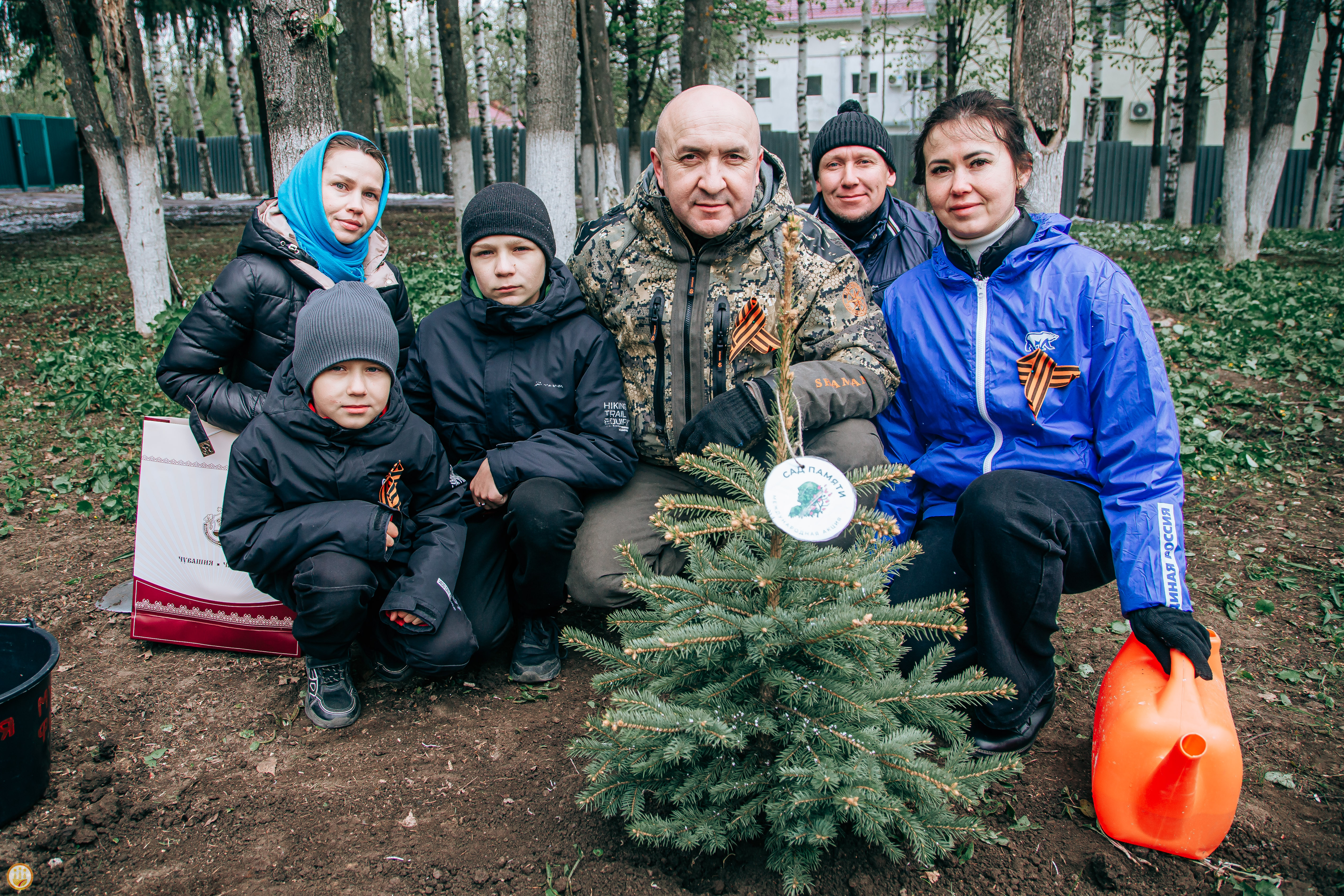 Сельские территории Чувашии присоединились к международной акции «Сад памяти»