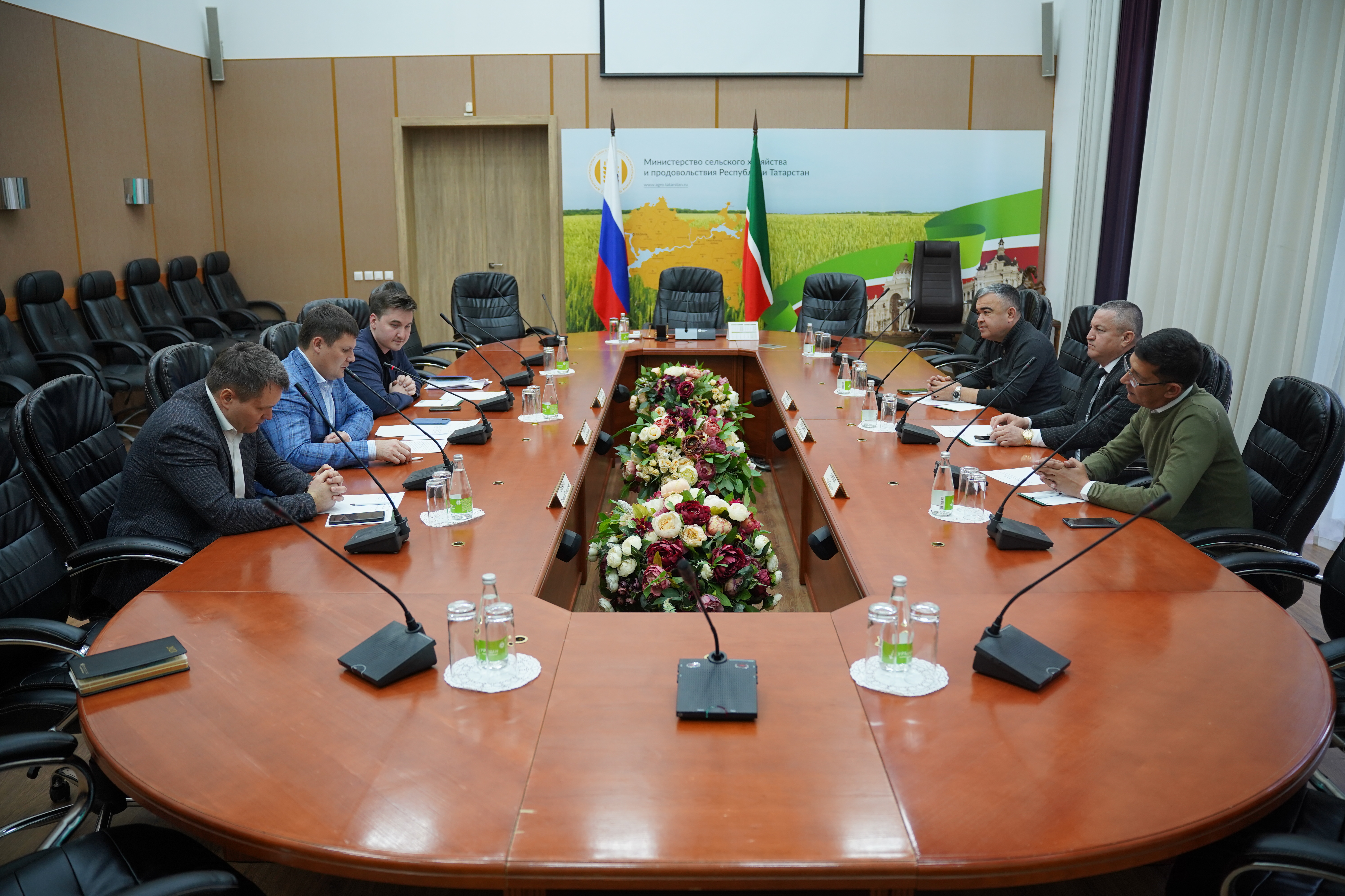Минисельхозпрод Республики Татарстан посетила делегация из Узбекистана