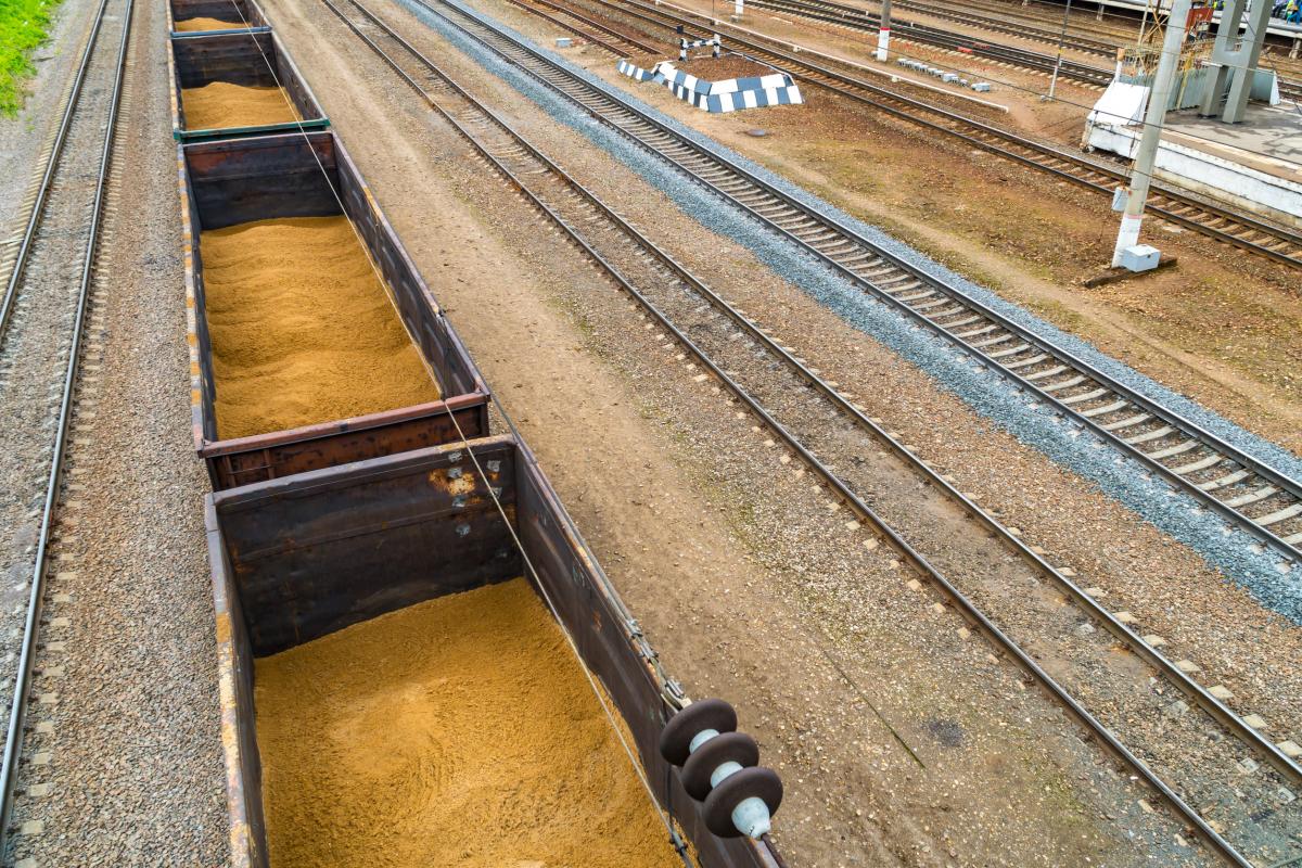 РЖД в январе — апреле увеличили погрузку зерна во внутреннем сообщении на 14,9%