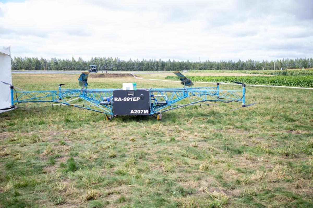 В России испытывают первый в стране «летающий трактор»