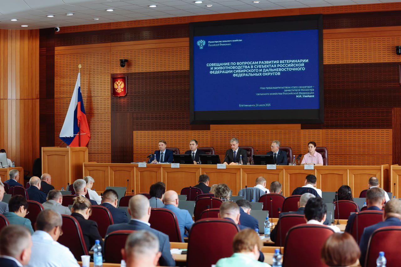Вопросы обеспечения эпизоотического благополучия ДФО и СФО обсудили в Благовещенске