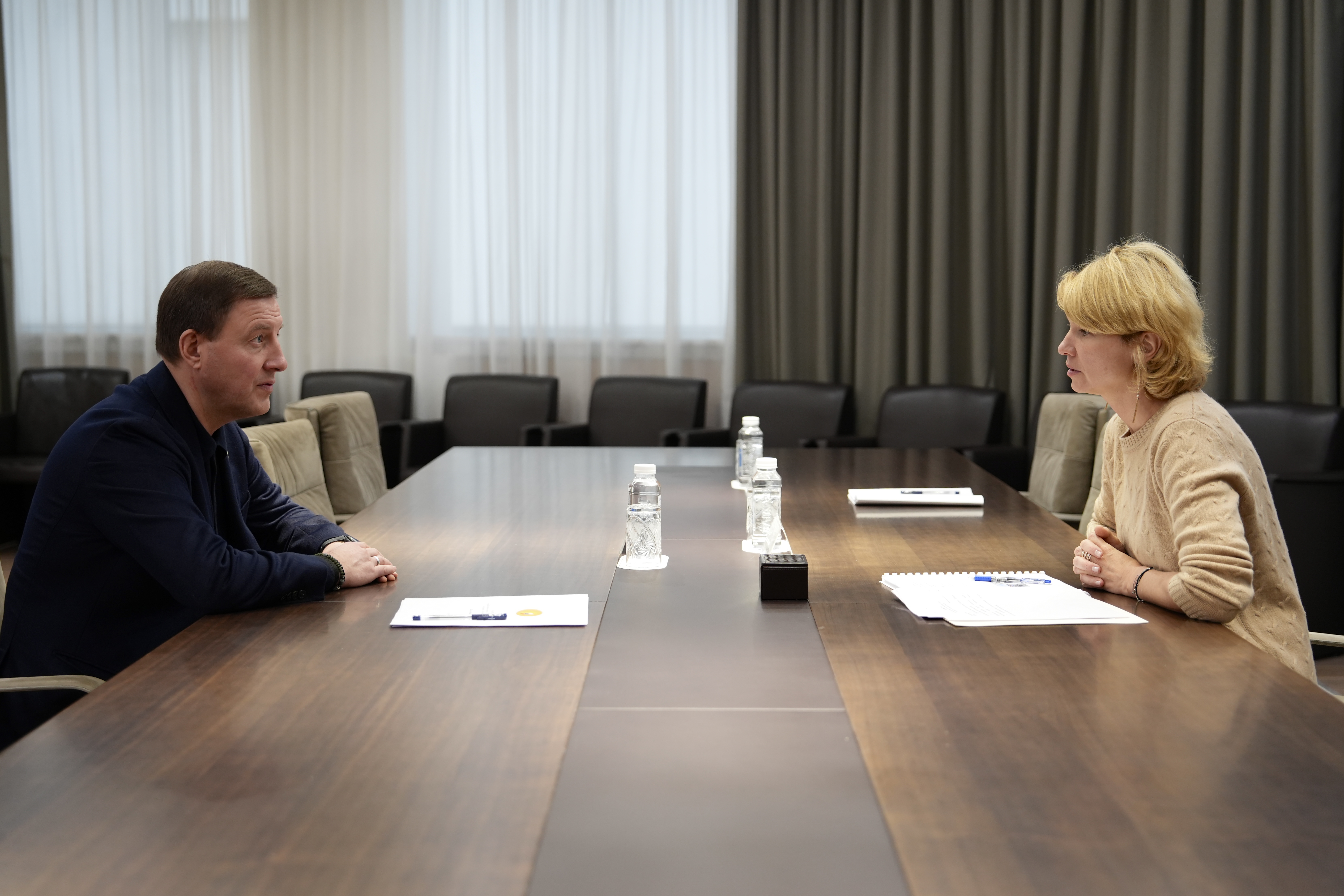 Оксана Лут и Андрей Турчак обсудили развитие АПК и сельских территорий Республики Алтай