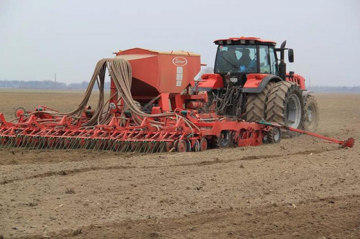 В Оренбуржье зерновыми и зернобобовыми засеяно свыше 40% планируемых площадей