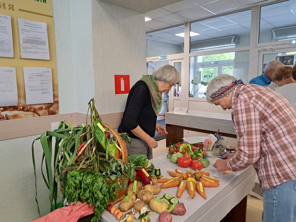Ветераны томского АПК провели выставку «Дары природы»