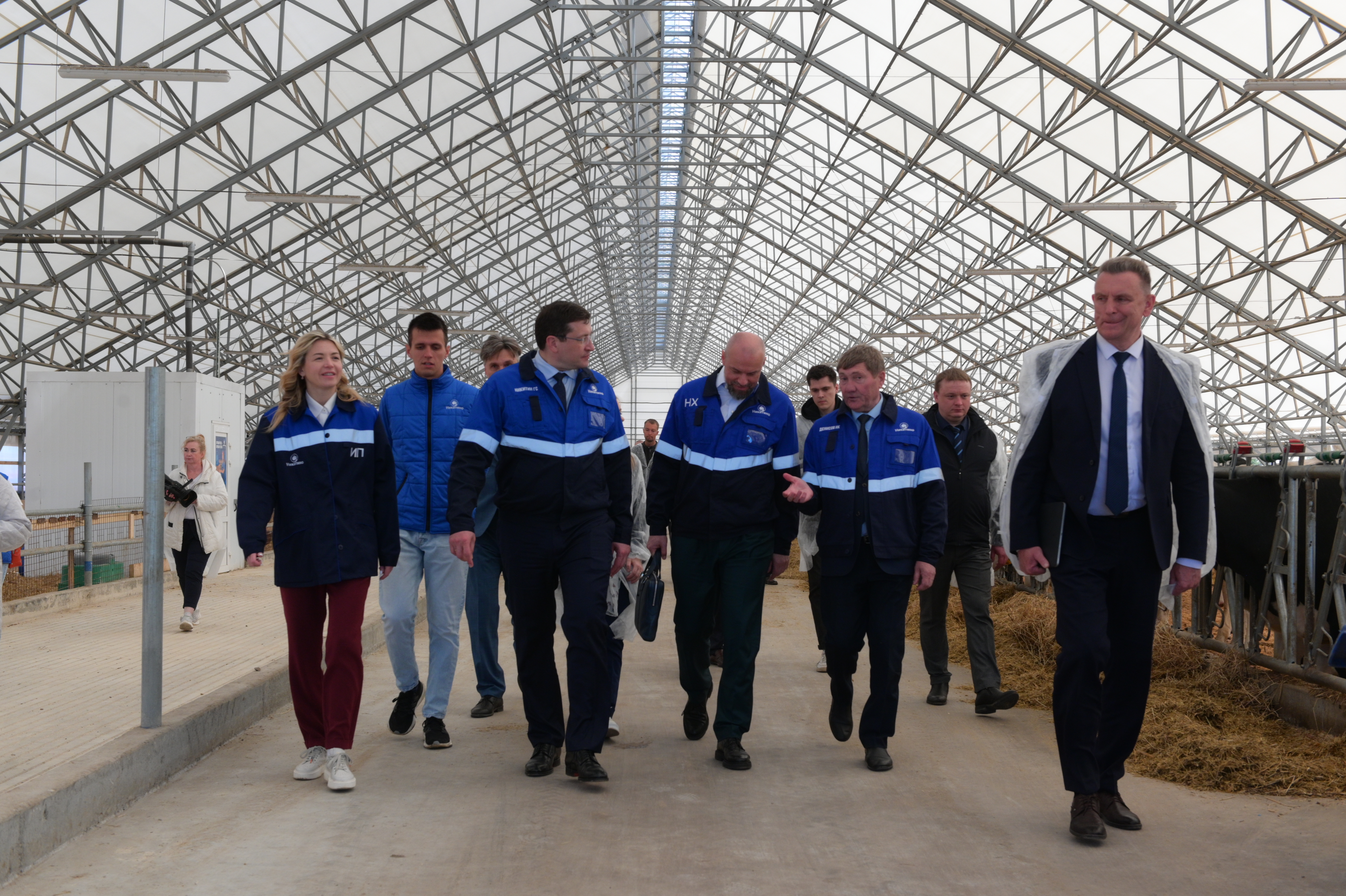 В Нижегородской области открылась роботизированная ферма 