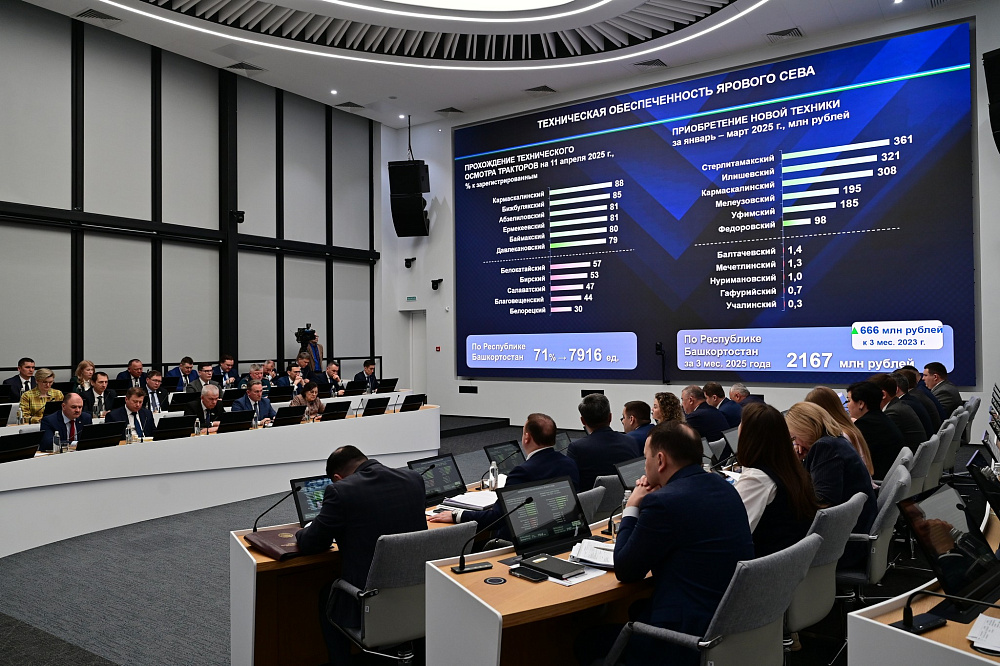 Аграрии Башкортостана готовы к посевным работам