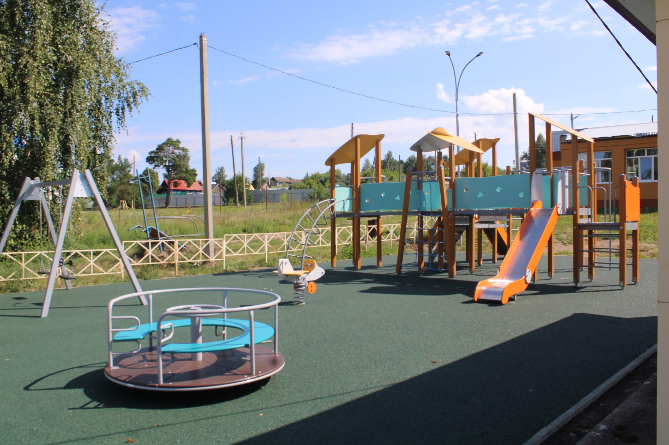 В Красноярском районе Самарской области госпрограмма помогает создавать современные объекты инфраструктуры