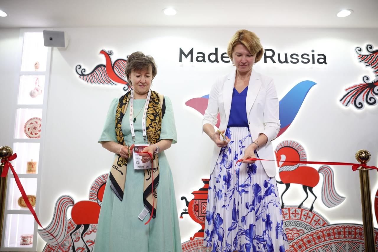 Оксана Лут открыла российскую экспозицию на Международной выставке продуктов питания «Gulfood 2025»