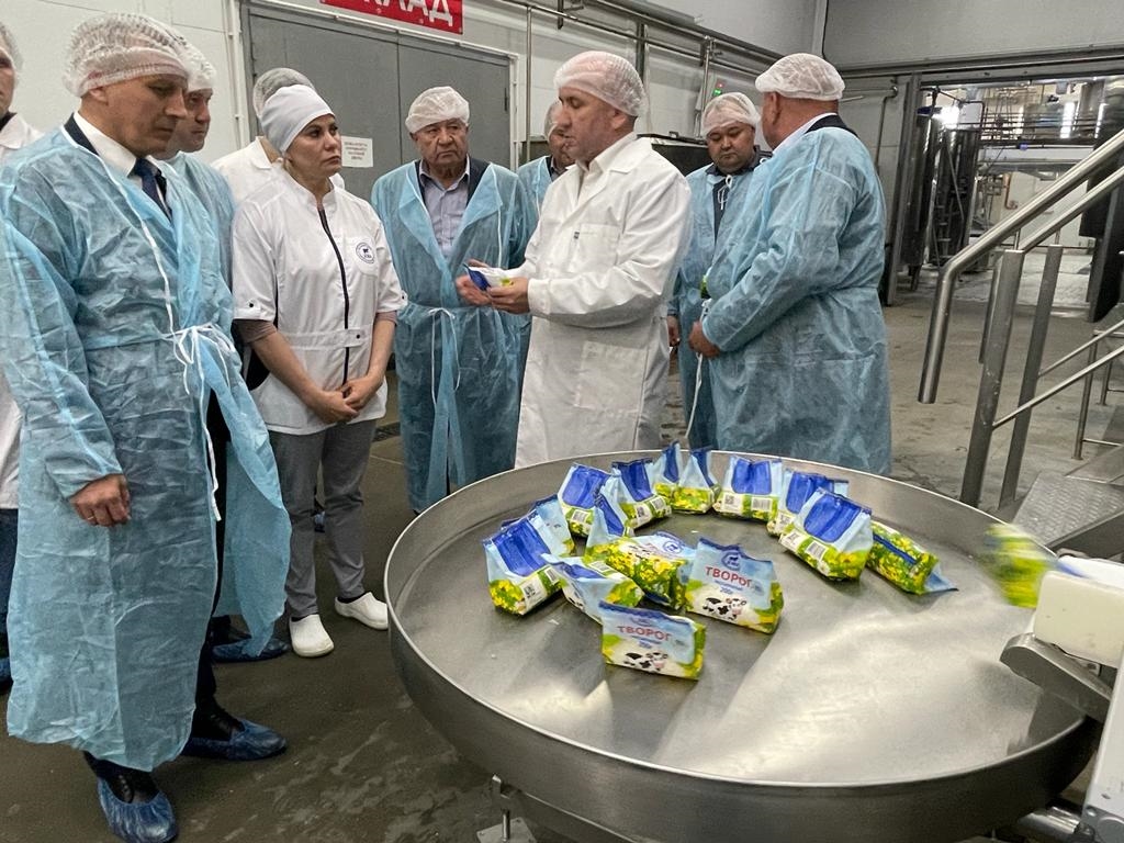 В Чувашии Комсомольский молочный комбинат запустил новую полностью автоматизированную линию по производству творога