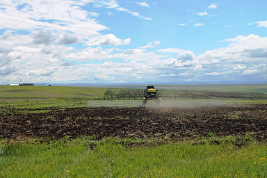 Российские аграрии увеличили объем внесения минеральных удобрений