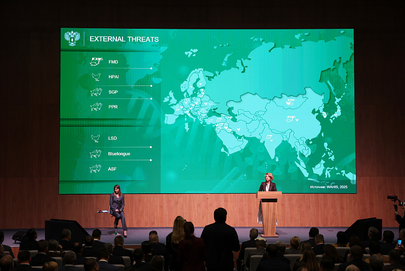 О. Лут выступила на первом международном форуме «Ветеринарная безопасность»