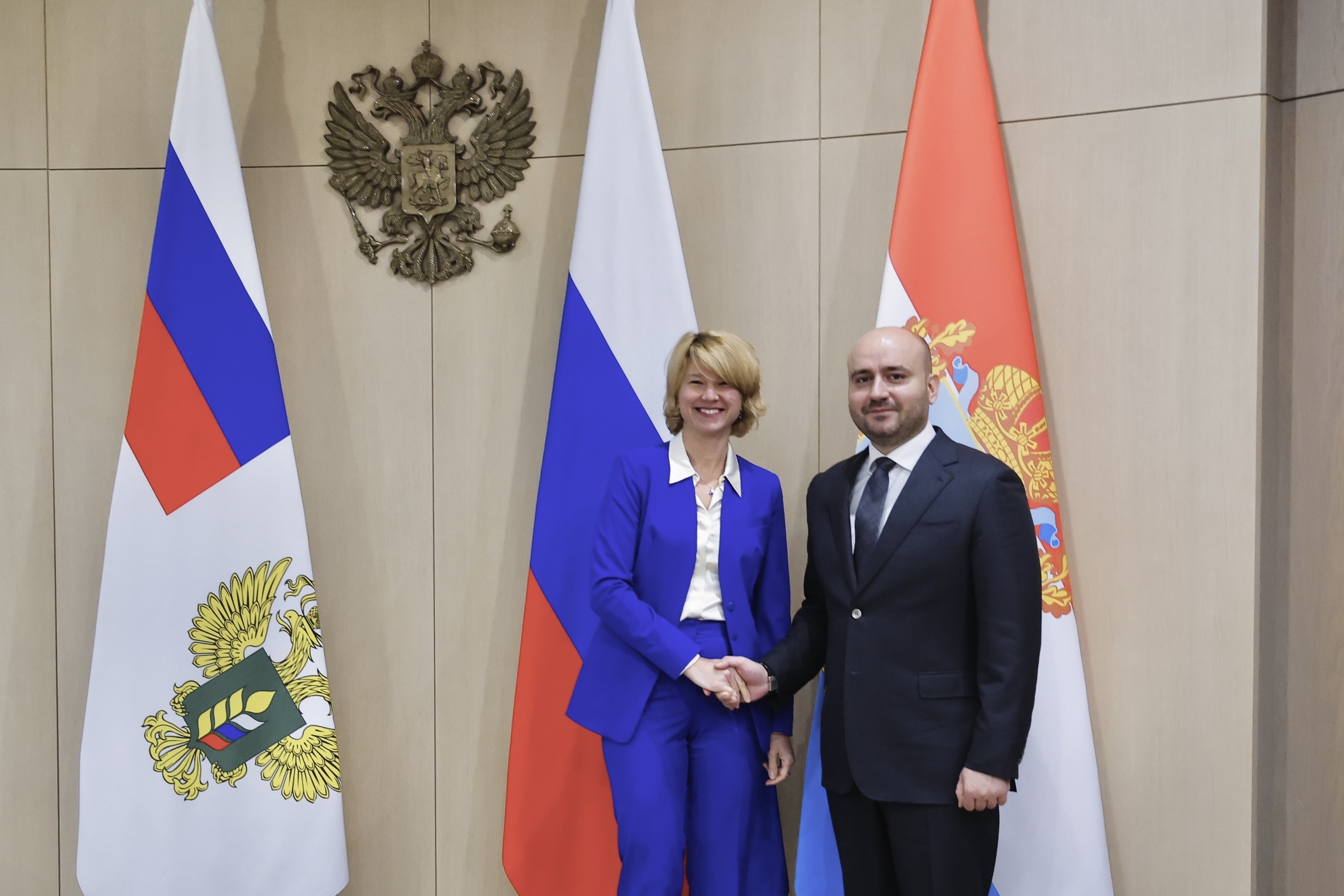 Оксана Лут обсудила развитие АПК Самарской области с губернатором Вячеславом Федорищевым