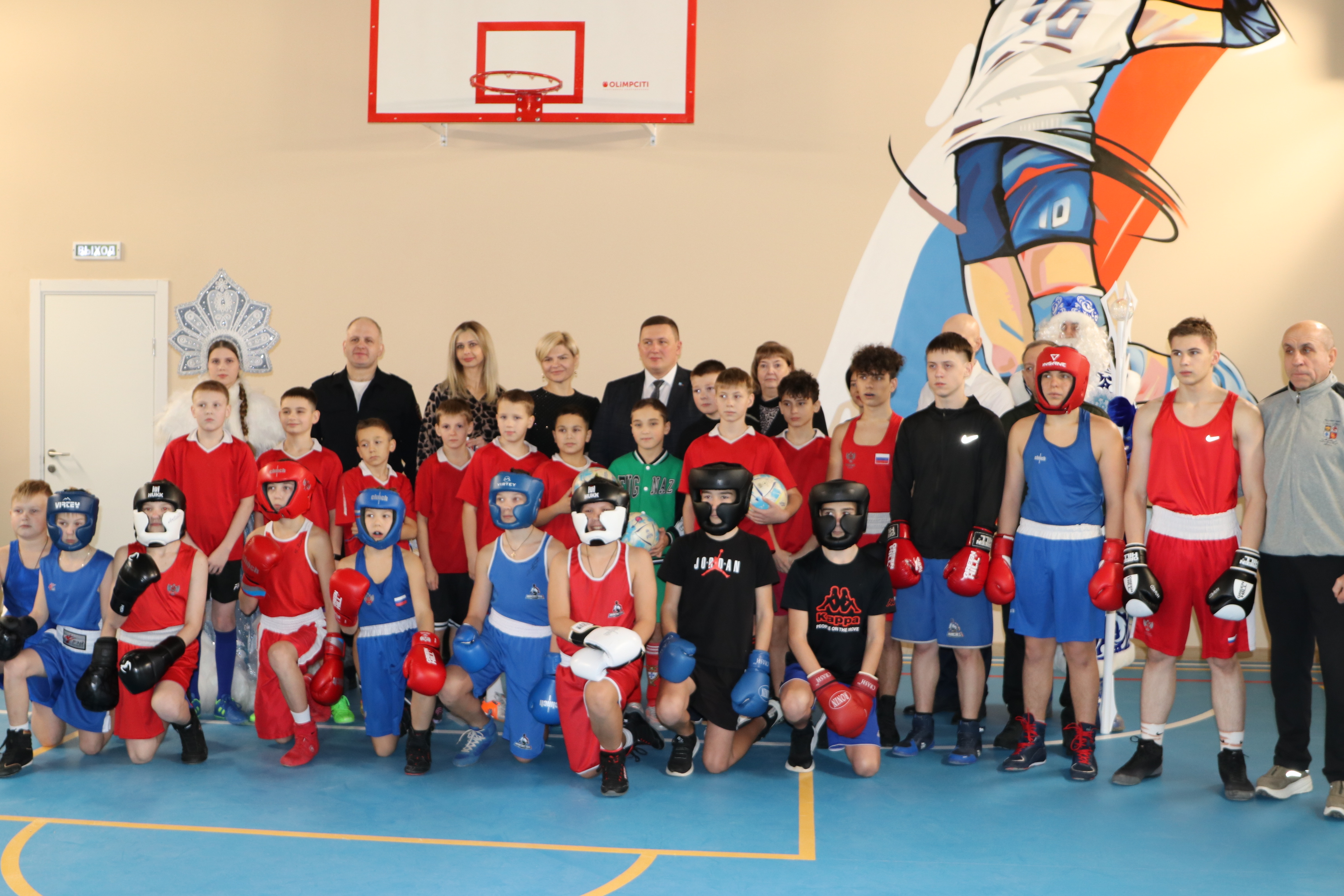 Министр сельского хозяйства Липецкой области Екатерина Маркова приняла участие в открытии спортивного зала в Лебедяни