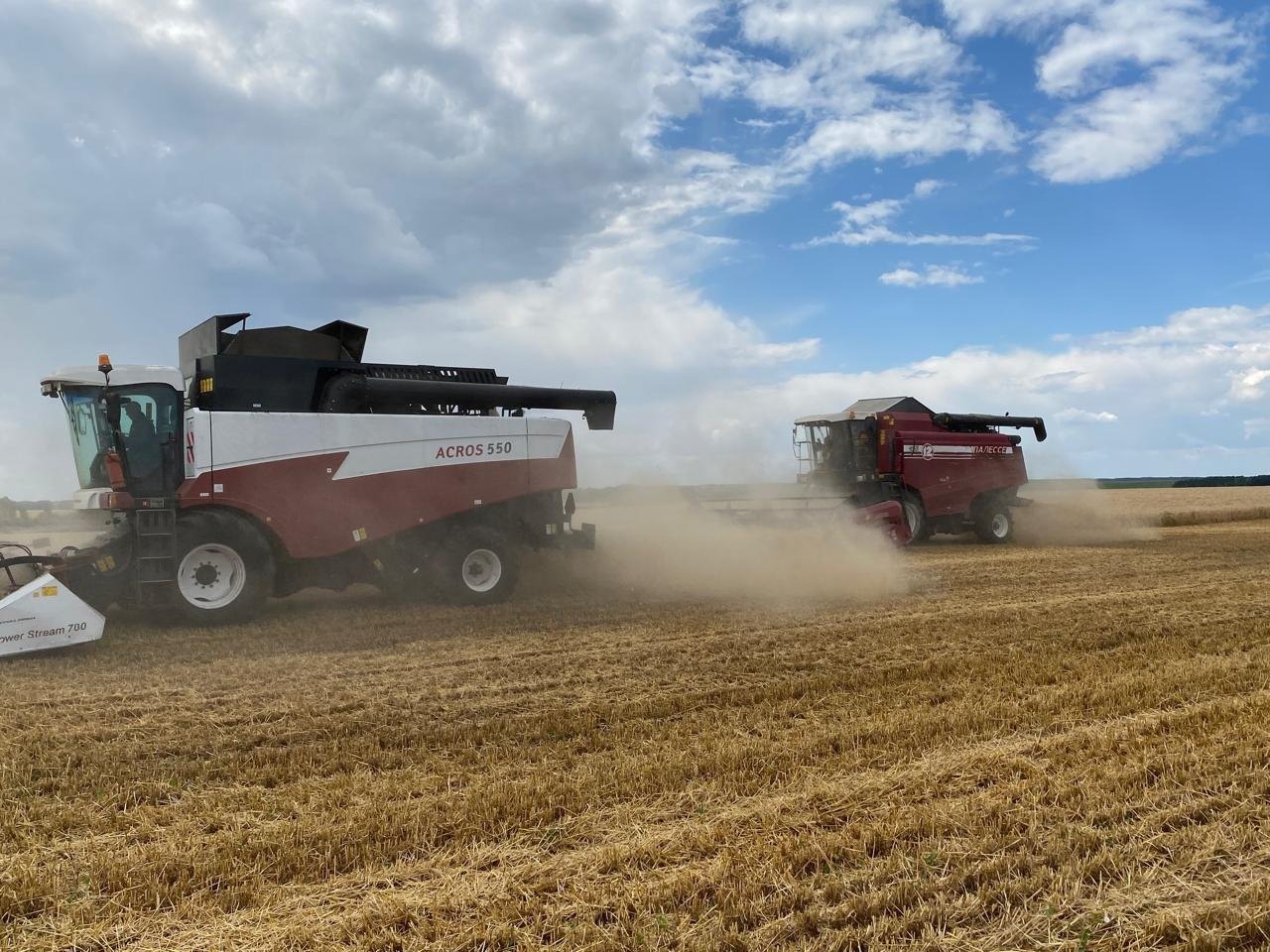 В Татарстане продолжаются уборочные работы