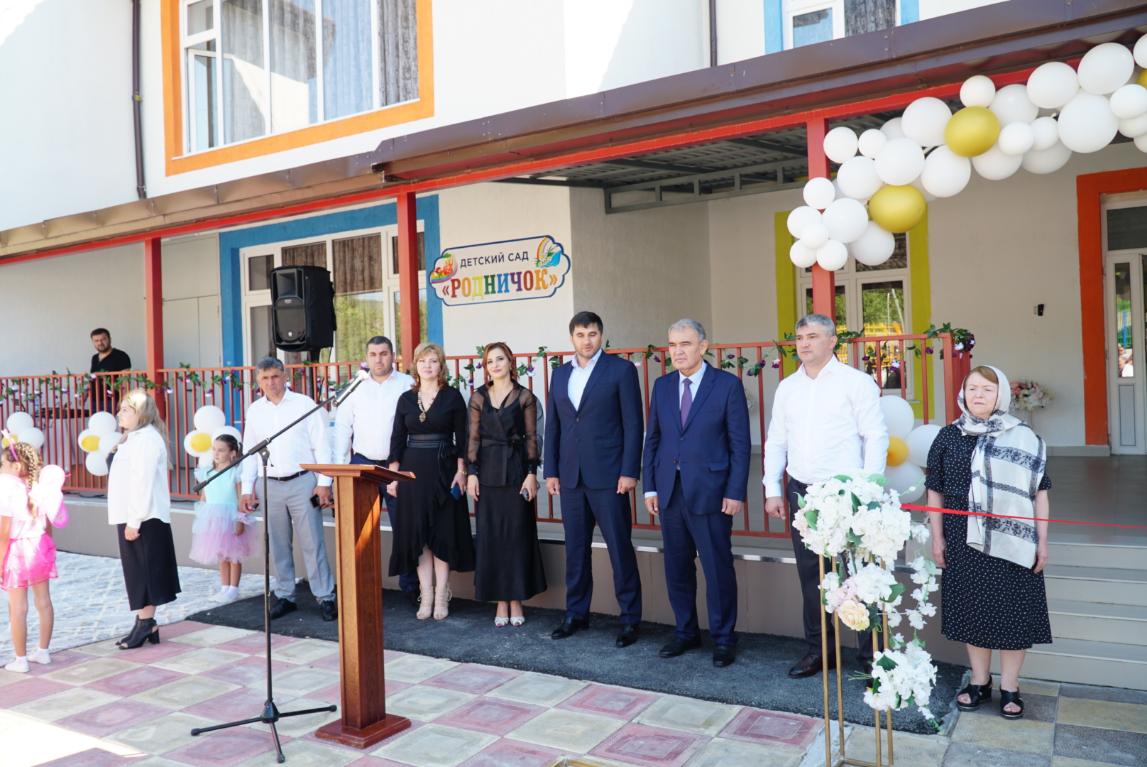 Мухтарбий Аджеков открыл новый детский сад в Буйнакском районе