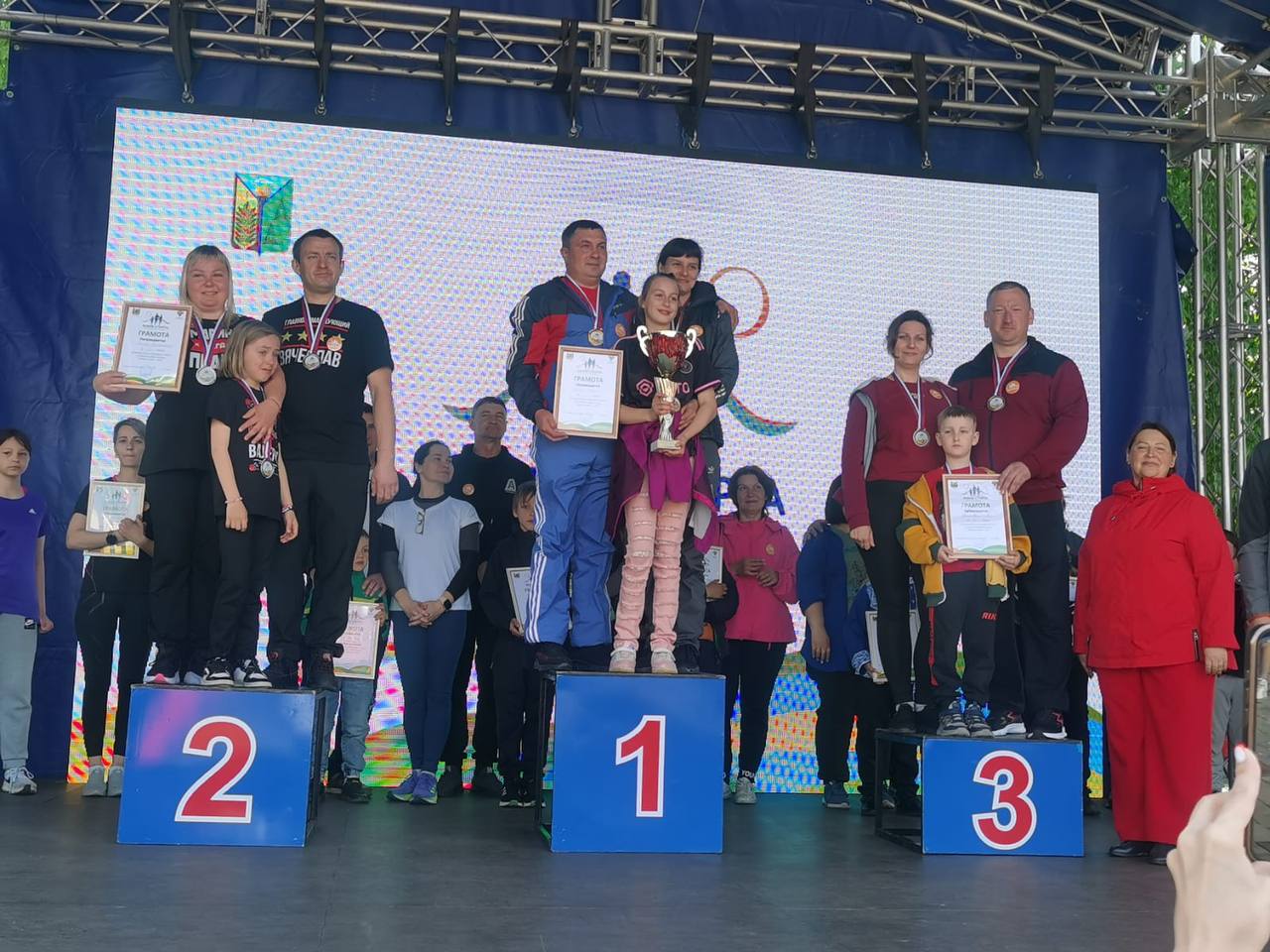 В Первомайском районе Томской области прошел муниципальный этап Марафона «Земля спорта»