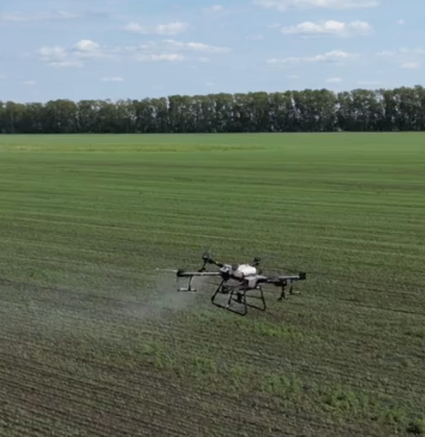 В Башкортостане на химпрополке сельхозкультур активно используют дроны