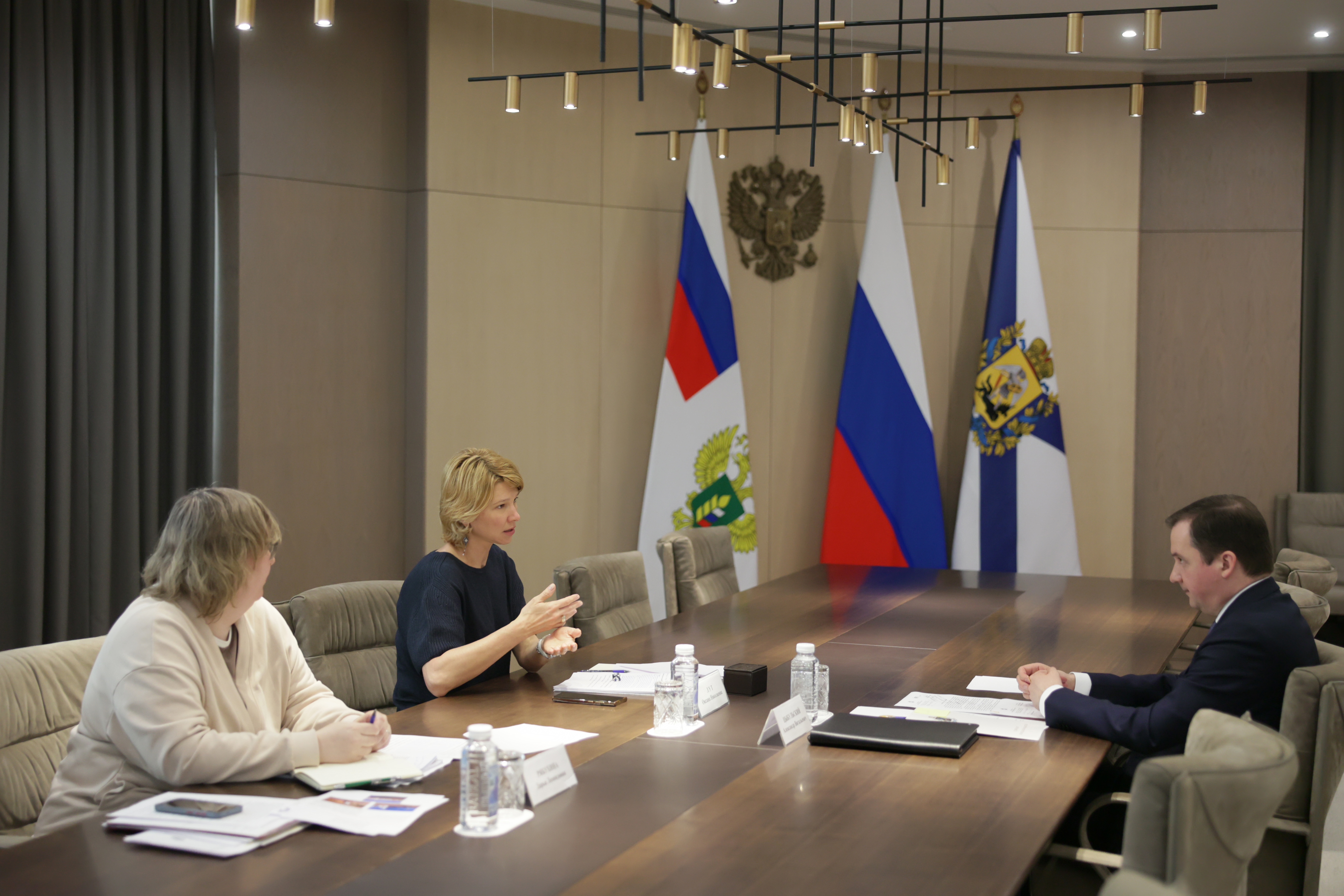 Оксана Лут и Александр Цыбульский обсудили развитие сельских территорий Архангельской области