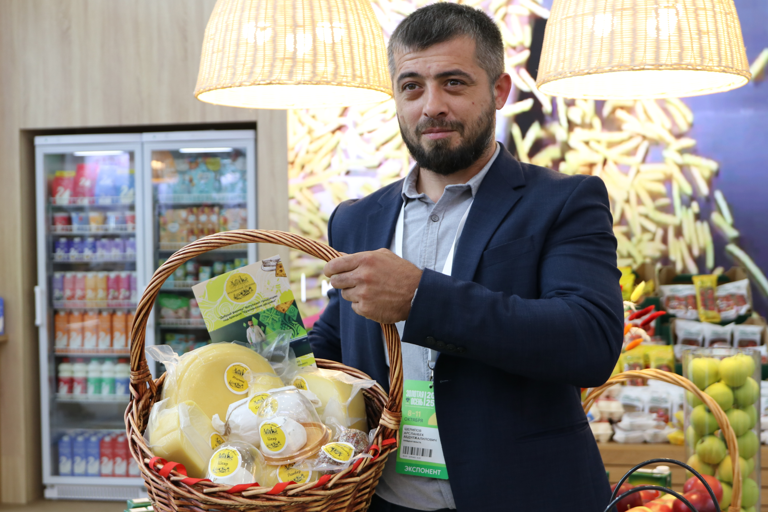 Липецкий фермер с помощью господдержки развивает молочное животноводство