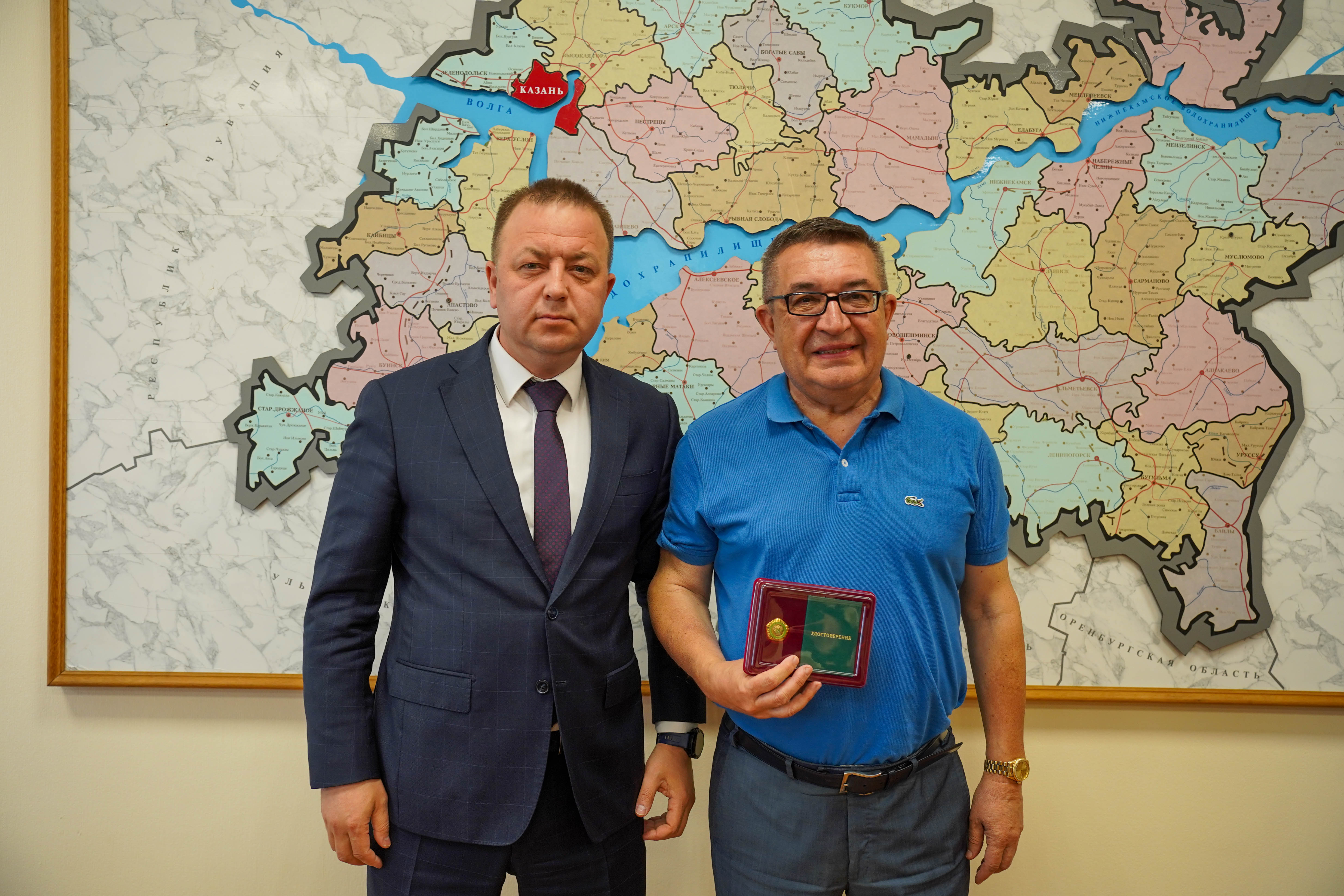 В Минсельхозпроде Республики Татарстан чествовали почетного работника агропромышленного комплекса России