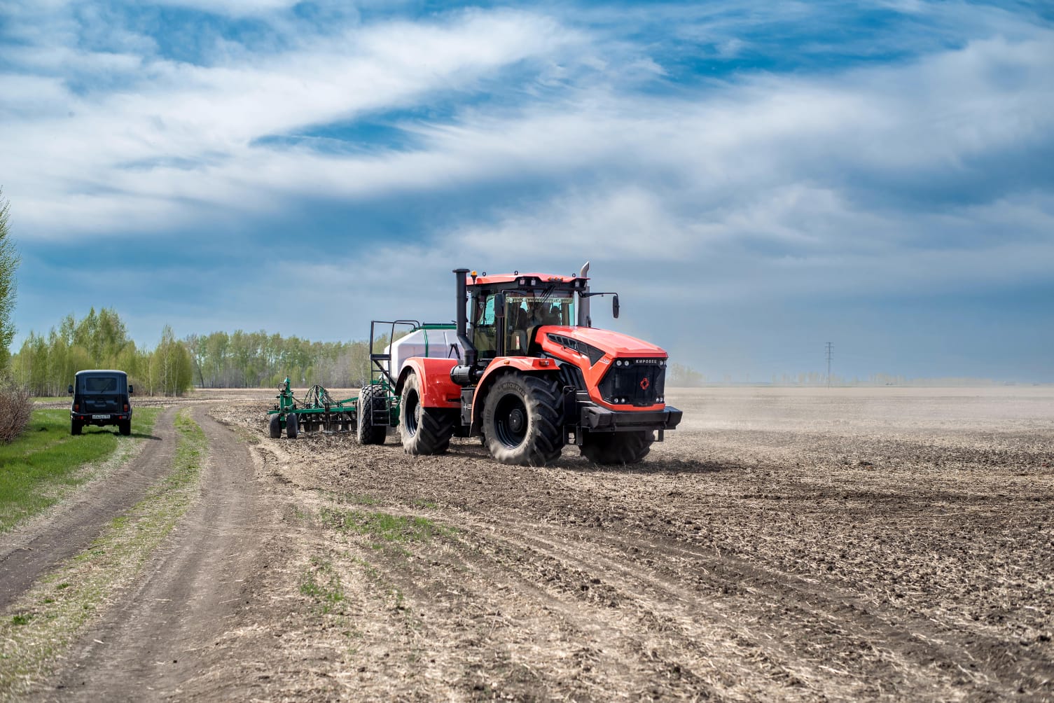 Ранние весенние полевые работы идут уверенными темпами