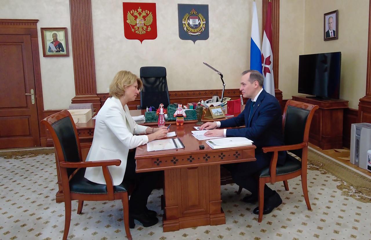 Оксана Лут обсудила приоритеты развития АПК Республики Мордовия с Артемом Здуновым