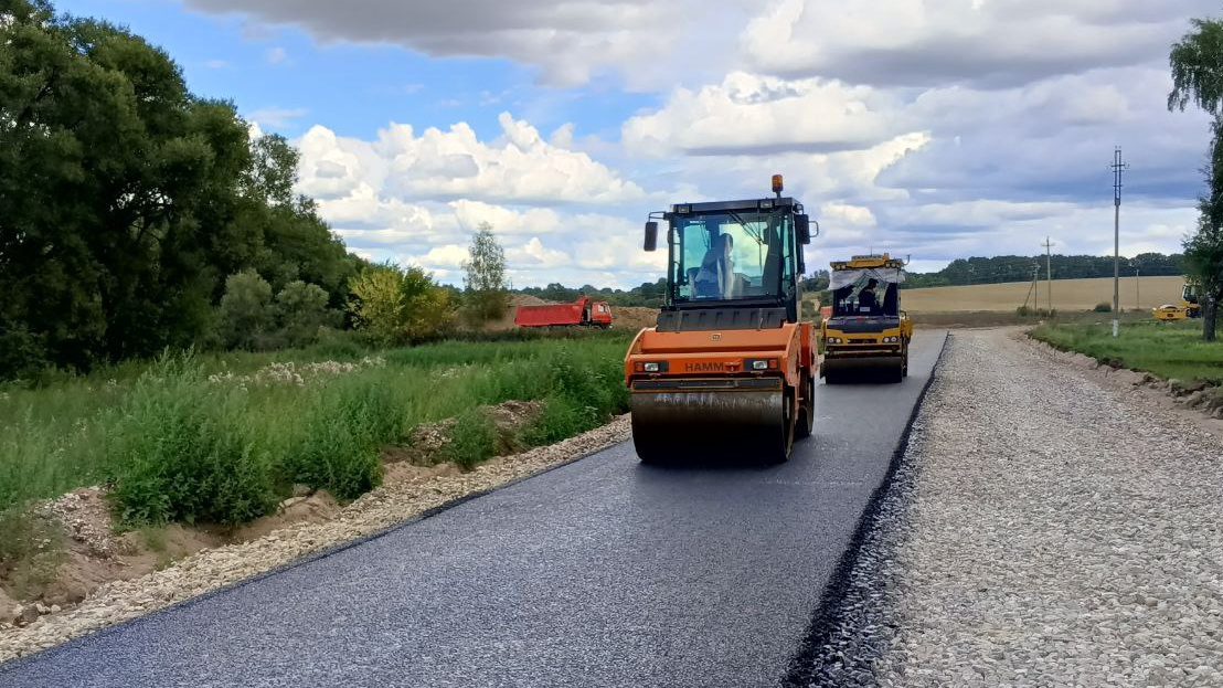 Более 4,5 км сельских дорог строят в этом году в Ивановской области по госпрограмме комплексного развития сельских территорий