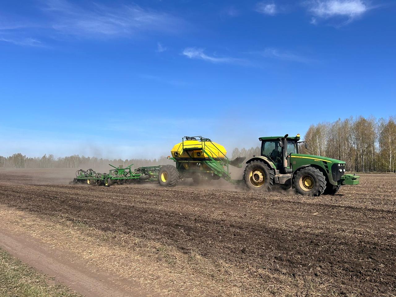 В Томской области Кожевниковский район лидирует по показателям ярового сева