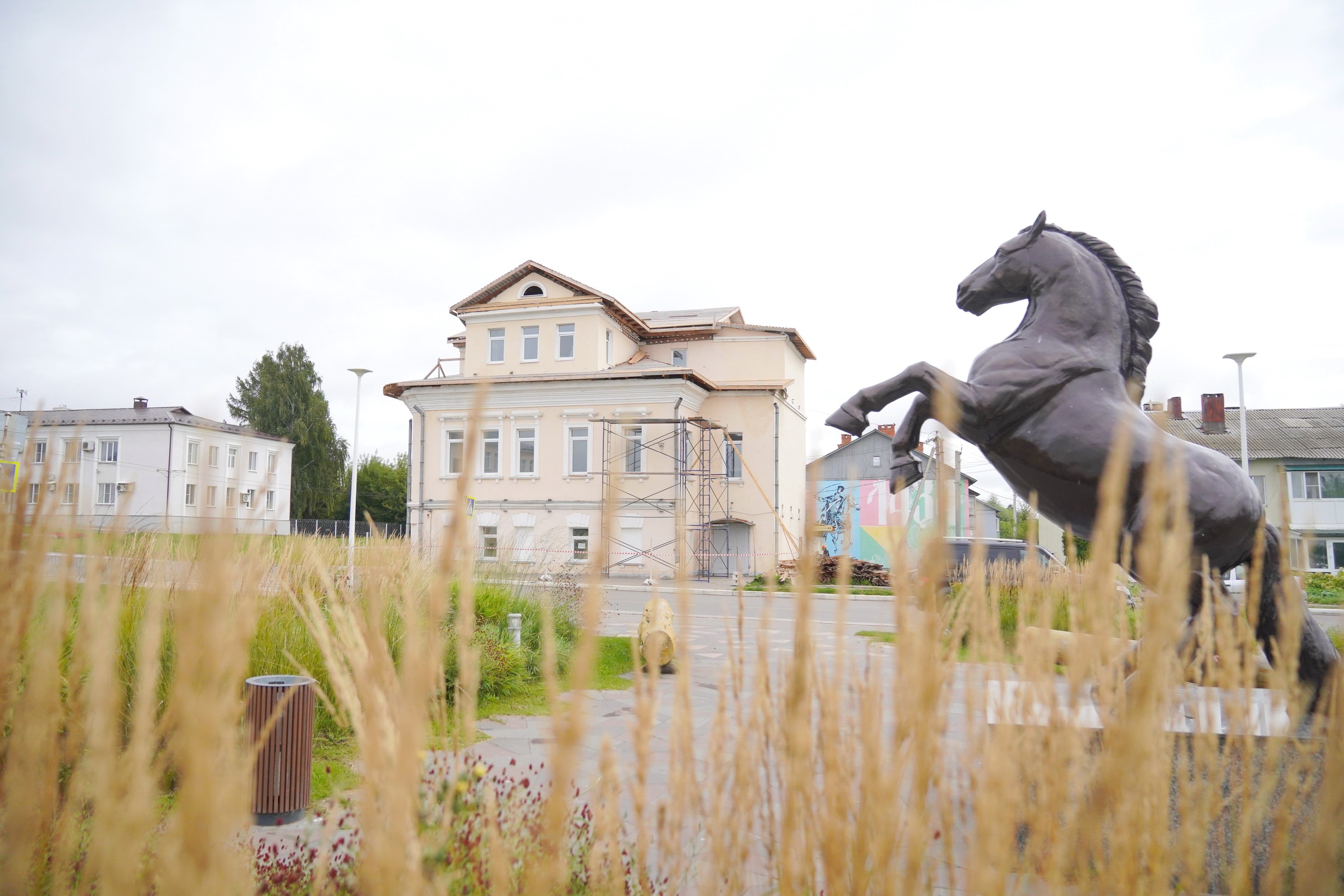 В Ивановской области при поддержке Минсельхоза России в старинном здании Гаврилово-Посадского краеведческого музея идёт комплексное преображение