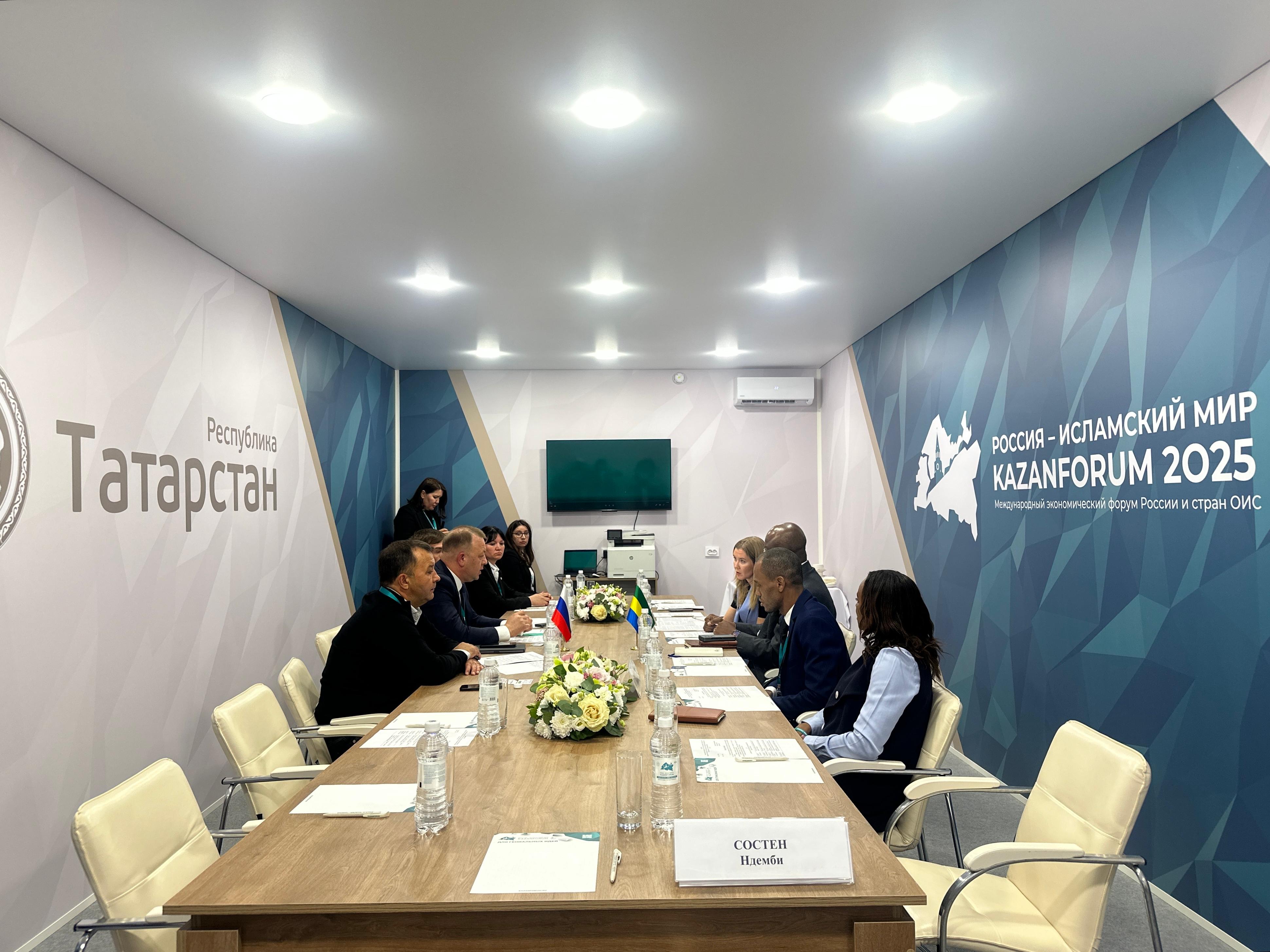 Делегации Габона презентовали потенциал АПК Татарстана на «KazanForum—2025»