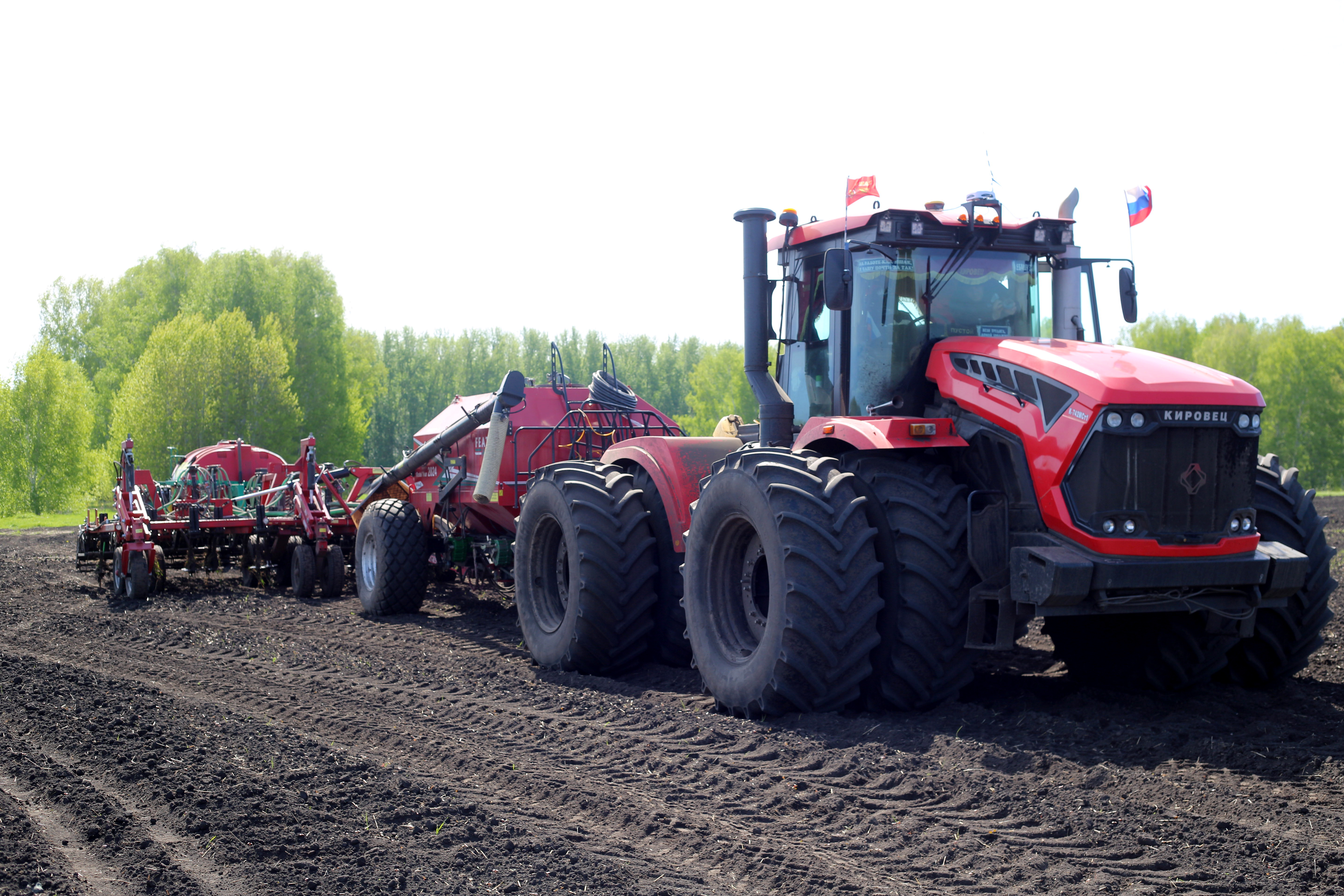 В Новосибирской области темпы посевной кампании превышают прошлогодние показатели