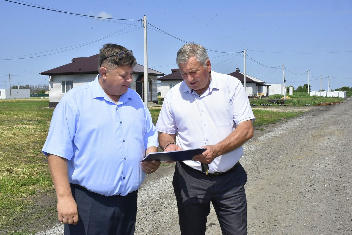 В Добринском районе Липецкой области по госпрограмме КРСТ возводится малоэтажный жилой комплекс