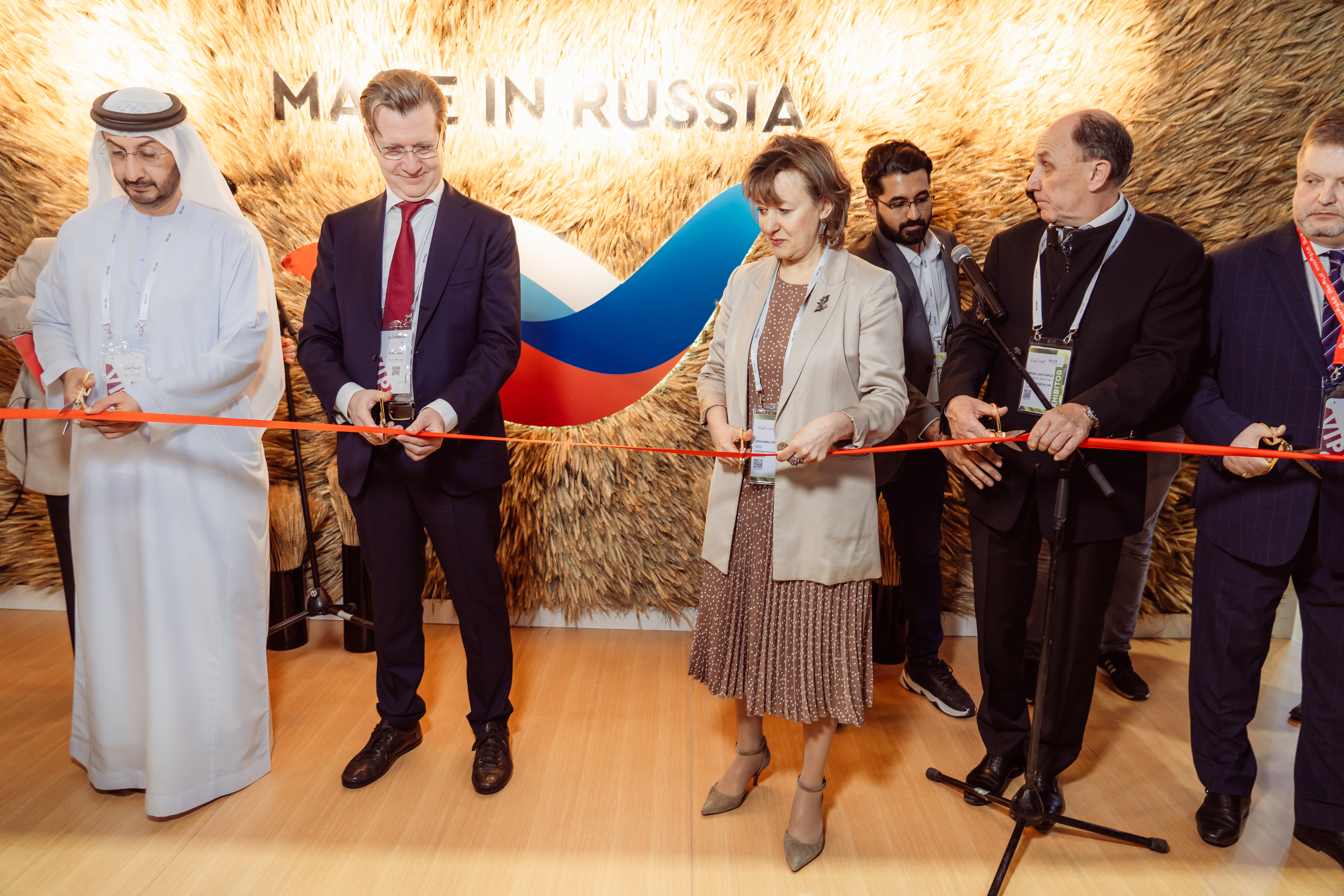Российская экспозиция открылась на Международной выставке продуктов питания «Gulfood 2023»