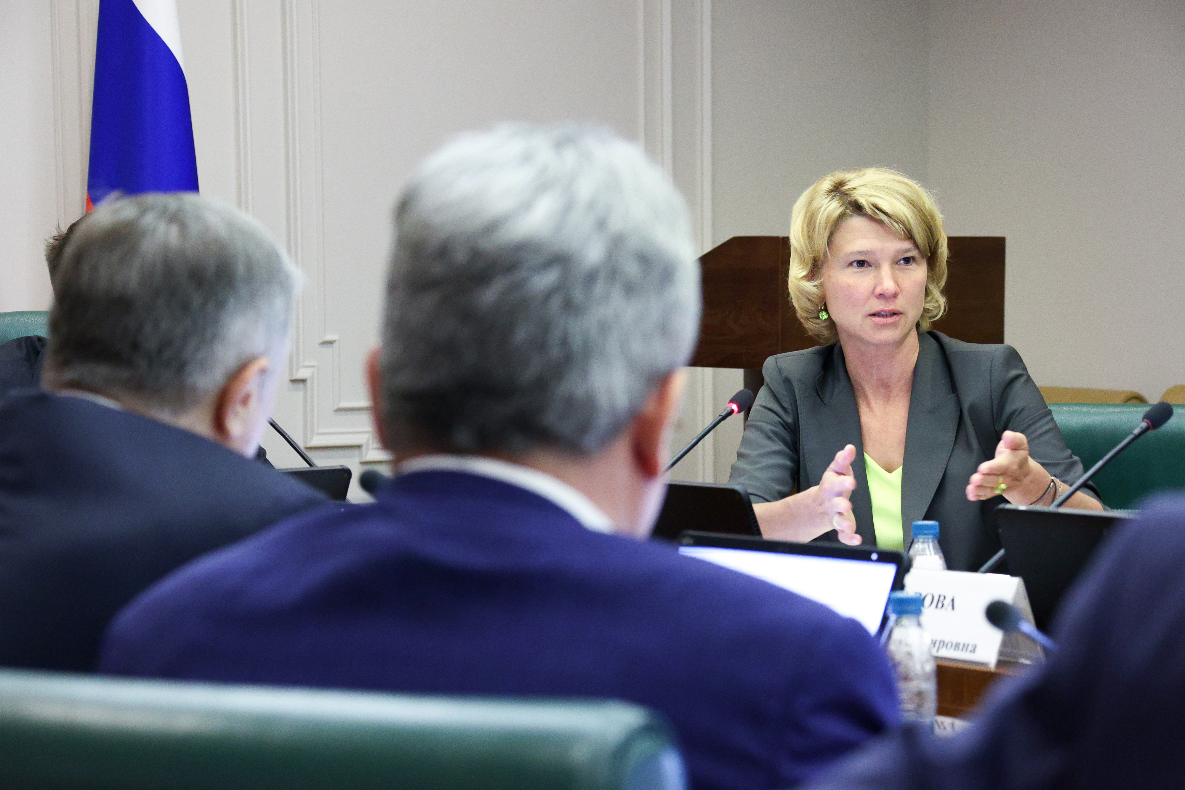 Оксана Лут рассказала о результатах и планах развития АПК на заседании профильного комитета в Совете Федерации