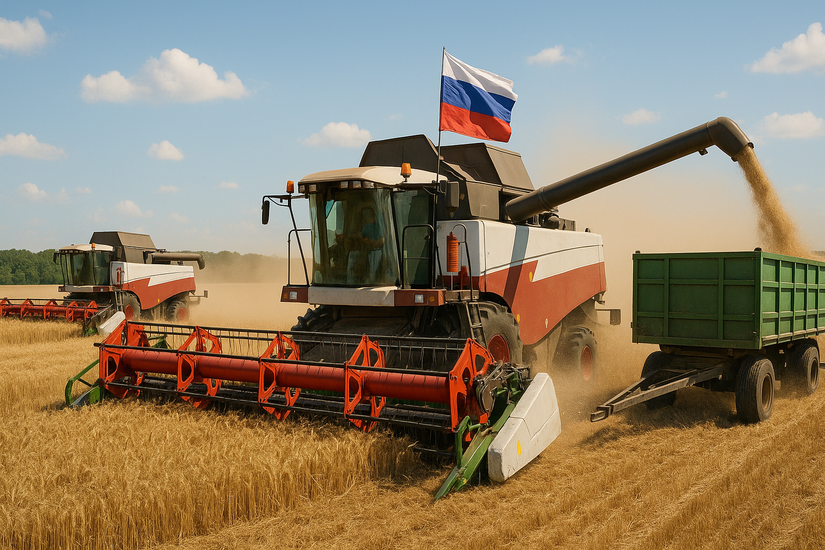 Обзор хода уборочной кампании в РФ по состоянию на 4 августа 2025 года