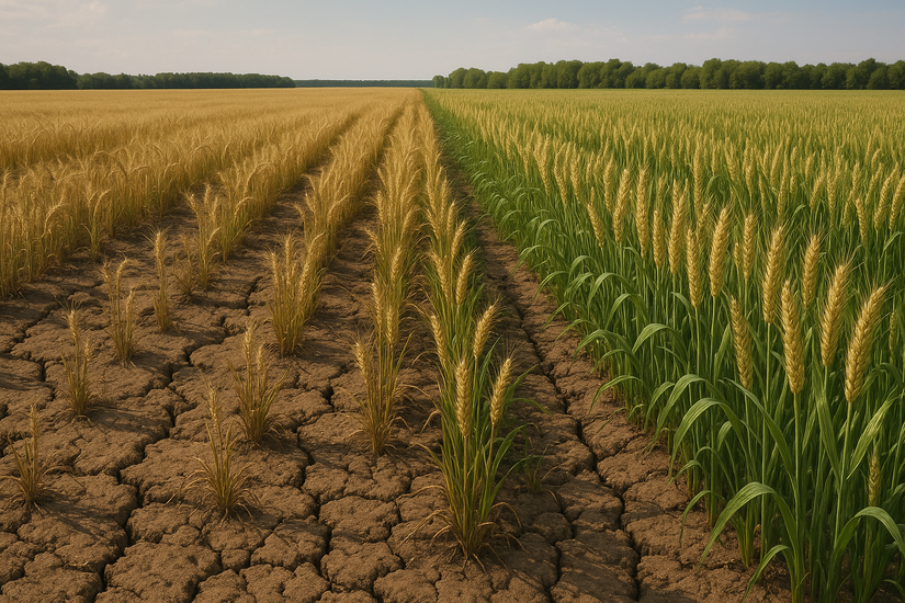 Обновлённые прогнозы урожая зерна в России на 2025 год: южные регионы отстают, но центр и Поволжье компенсируют потери