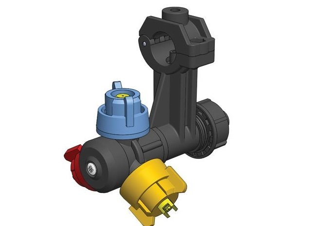 Корпус распылителя BSP0462 тройной