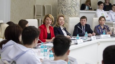 Оксана Лут обсудила со студентами Университета Вернадского трудоустройство и карьеру на сельских территориях и в АПК