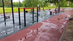 В Липецкой области в рамках КРСТ благоустроили спортивный объект
