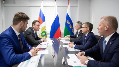 Дмитрий Патрушев обсудил потенциал развития АПК Тюменской области с главой региона Александром Моором