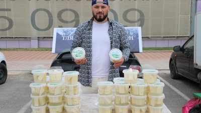 В Каспийске при содействии Минсельхозпрода Дагестана проходит сельскохозяйственная ярмарка