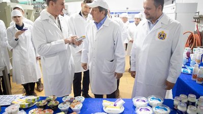 Дмитрий Патрушев посетил с рабочим визитом Новгородскую область