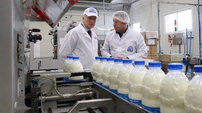 Томский губернатор Владимир Мазур высоко оценил производственные планы ведущих предприятий по переработке молока