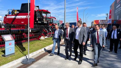 Делегация аграриев Башкортостана принимает участие в работе выставки «Белагро-2022»