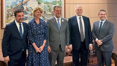 Оксана Лут и Карлос Фаваро обсудили развитие аграрного сотрудничества России и Бразилии