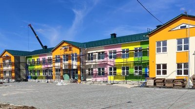 В Скопинском районе Рязанской области строят новую школу, детсад и школу искусств